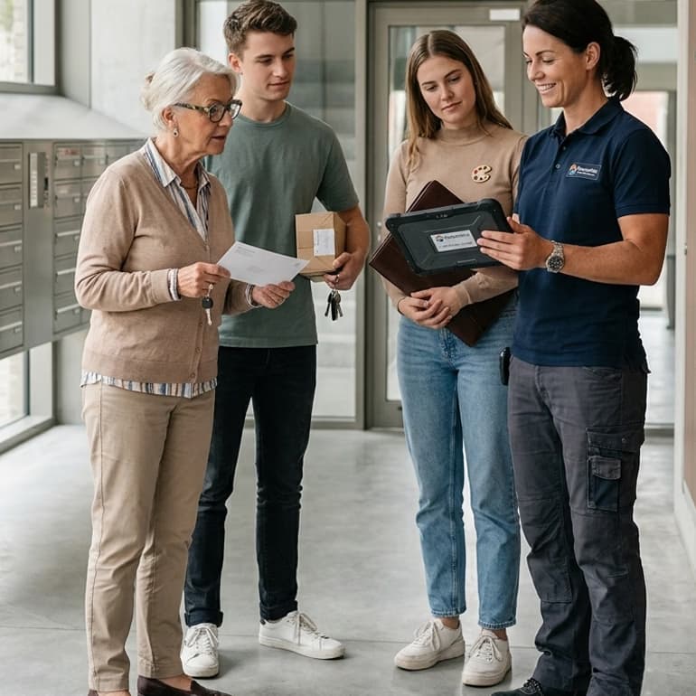 Appartementencomplex van een VvE